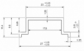 Poste de Aluminio GD7008