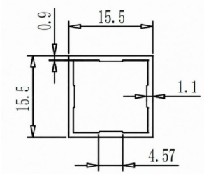 Tubo de Aluminio Serie K1505L